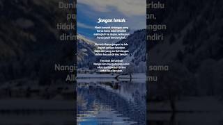 Jangan Lemah quotes katamutiarabijak inspirasihidup motivasi [upl. by Yvonne]