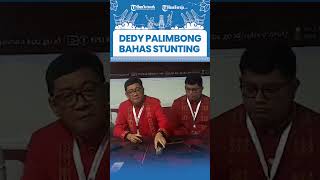 SHORT Frederick Victor Palimbong Bahas Soal Angka Stunting di Toraja Utara Dalam Debat Pilkada [upl. by Alakam]