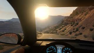 BeamNGdrive  Sunset drive in Bruckell Bastion  Utah map  4K [upl. by Jocelyn]