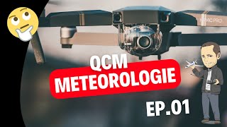 QCM  Formation drone en ligne  Examen OPEN A2 BAPD  CATS  Météorologie  EP01 [upl. by Yam952]