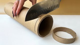 3 GENIUS IDEAS FROM CARDBOARD ROLLS THAT WILL SURPRISE EVERYONE [upl. by Benedic562]