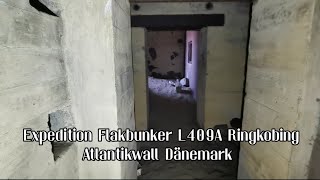 Bremer Bunkerforscher im Flakbunker L409A Ringkobing auf vielfachen Wunsch mit kurzen Erklärungen [upl. by Rosalinde]