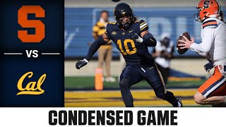 Syracuse vs Cal Condensed Game  2024 ACC Football [upl. by Ettenhoj339]