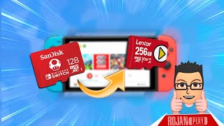 CÓMO PASAR JUEGOS de una MicroSD a OTRA en NINTENDO SWITCH ¡GUÍA COMPLETA PASO A PASO [upl. by Asaph]