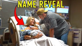 LaBrant Family Baby 5 Official Name Reveal [upl. by Alletniuq]