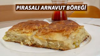 Pırasalı Arnavut Böreği elaçmasıbörek arnavutböreği pırasalıarnavutböreği  çıtırbörek [upl. by Marden]