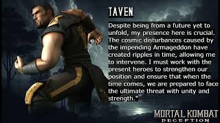 Mortal Kombat Deception  BioEnding  Taven [upl. by Darmit]