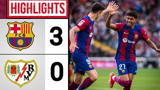 Barcelona vs Rayo Vallecano 30  All Goals amp Extended Highlights  La Liga 20232024 [upl. by Aiuqenehs686]