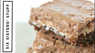 How to Make Moms Famous Marshmallow Brownies [upl. by Adile]