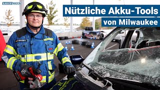 Nützliche Akkuwerkzeuge für die Feuerwehr  Milwaukee Zero Emission Event [upl. by Ecnerat332]