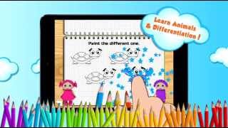 Early Learning Games for Toddlers amp Preschoolers Preschool EduPaint by Cubic Frog® Apps [upl. by Aruabea92]