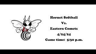 Rossville Varsity Softball vs Eastern [upl. by Ennaharas]