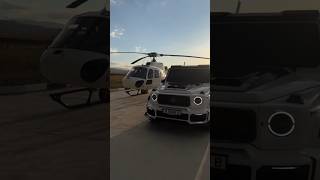 Gelendvagen or helicopter mercedes amg gelendwagen helicopter cls brabus rek shorts usa [upl. by Fifi860]