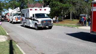 2010 Selma Railroad Parade  Fire Trucksavi [upl. by Noruq]