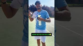 ASMR de botes de bolas sino has echo esto alguna vez no has jugado al tenis o pádel [upl. by Cho343]