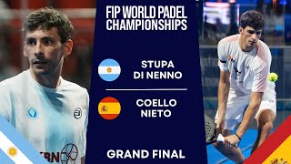 HARD FALL  StupaDi Nenno VS CoelloNieto  WORLD PADEL CHAMPIONSHIPS 2024  Highlights  FINAL [upl. by Bust116]