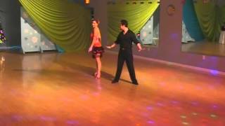 Brenda Kapros amp Edwin Roa SalsaquotOiga Mire Veaquot  Forever dancing Winter Showcase [upl. by Torbart186]