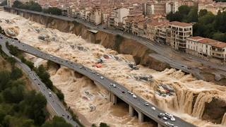 Three Gorges Dam Collapses Heavy Rain Causes Massive Floods China [upl. by Eclud]