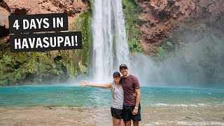 The ULTIMATE 4 days in Havasupai BUCKET LIST backpacking trip [upl. by Aniala520]