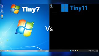 Tiny7 Vs Tiny11 [upl. by Eppillihp]