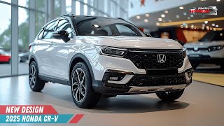 New  2025 Honda CRV Unveiled  Completely Redesigned SUV [upl. by Atiuqan]