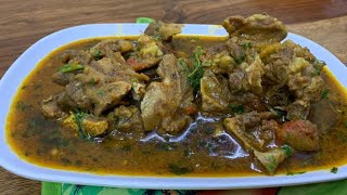 Mutton head curry Delicious and amazing [upl. by Enneicul678]