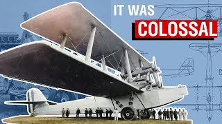 The Largest Biplane Ever Flown  Caproni Ca90 Aircraft Overview 23 [upl. by Kellie290]