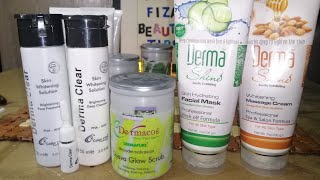 Which Derma Facial Is Best For Skin Derma Clear Derma Shin Dermacos Facial Review [upl. by Neerihs554]