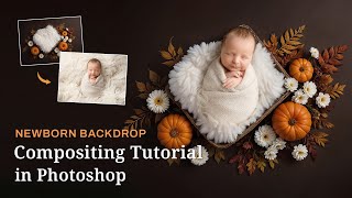 ThanksgivingThemed Backdrop Compositing Tutorial in Photoshop  StepbyStep [upl. by Oina309]