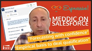 Keno Helmi CRO Espressive  Forecasting with Confidence  MEDDIC on Salesforce [upl. by Briny]