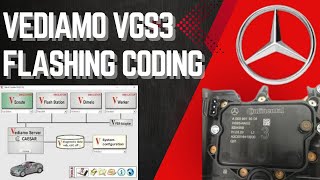 MB VGS3 Flashing amp Coding With Vediamo [upl. by Alah]