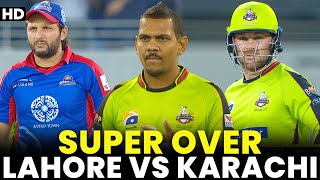 Historic Super Over  Lahore Qalandars vs Karachi Kings  HBL PSL 2018  MB2A [upl. by Eille]