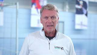 The Coaching Manual and The LMA Pressing Masterclass With David Moyes Part 1 The Interview [upl. by Airdnek]