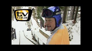 Raab in Gefahr beim Skispringen  TV total [upl. by Dupre]