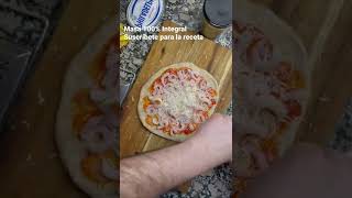 Pizza Integral  Receta Fitness  High Protein [upl. by Nauqas]