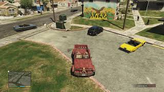 GTA V vagos kills NPC part 21 [upl. by Ecirtnuahs]