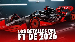 EL NUEVO REGLAMENTO DE LA F1 ASÍ SERÁN LOS COCHES EN 2026 [upl. by Evadne]