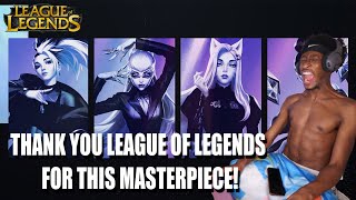 KDA  THE BADDEST ft GIDLE Bea Miller Wolftyla  League of legends  REACTION [upl. by Iorgos]