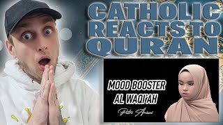 CATHOLIC REACTS TO QURAN First Time Hearing  Putri Ariani  AL WAQIAH HARI KIAMAT Uk Reaction [upl. by Aicia14]