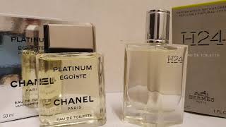 Blueblood Metal Battle  Chanel Platinum Egoiste vs Hermes H24 by scenthound [upl. by Olds]