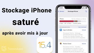 7 Méthodes 2022  Stockage iphone saturé après avoir mis à jour ios154 Comment faire [upl. by Yliah]