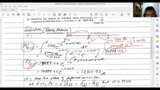 Actuarial Mathematics CM1 tutorial video [upl. by Eednahs]