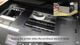 Printhead Cannot Move Error on S315S415S515 Printers [upl. by Nnylodnewg]