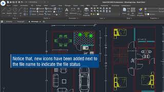 CAD File amp Layout Tab Bar in GstarCAD 2025 [upl. by Noby530]