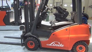 Linde H20 Forklift Exterior and Interior [upl. by Teddie283]