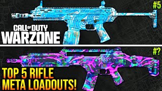 WARZONE New TOP 5 BEST ASSAULT RIFLE META LOADOUTS After Update WARZONE 3 Best Weapons [upl. by Baird496]