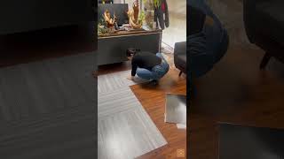 How to renovate and refresh your floor with newgeneration selfadhesive PVC tiles part29 homedecor [upl. by Dituri]