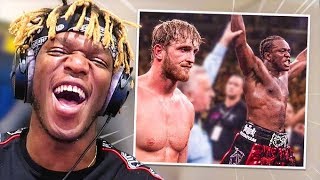 Reacting to KSI Vs Logan Paul Memes [upl. by Atiuqrahs]