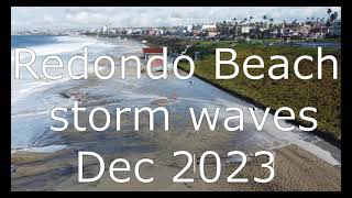 Redondo Beach huge waves [upl. by Gearalt]