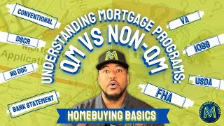 Understanding Mortgage Programs QM vs NonQM [upl. by Elocn]